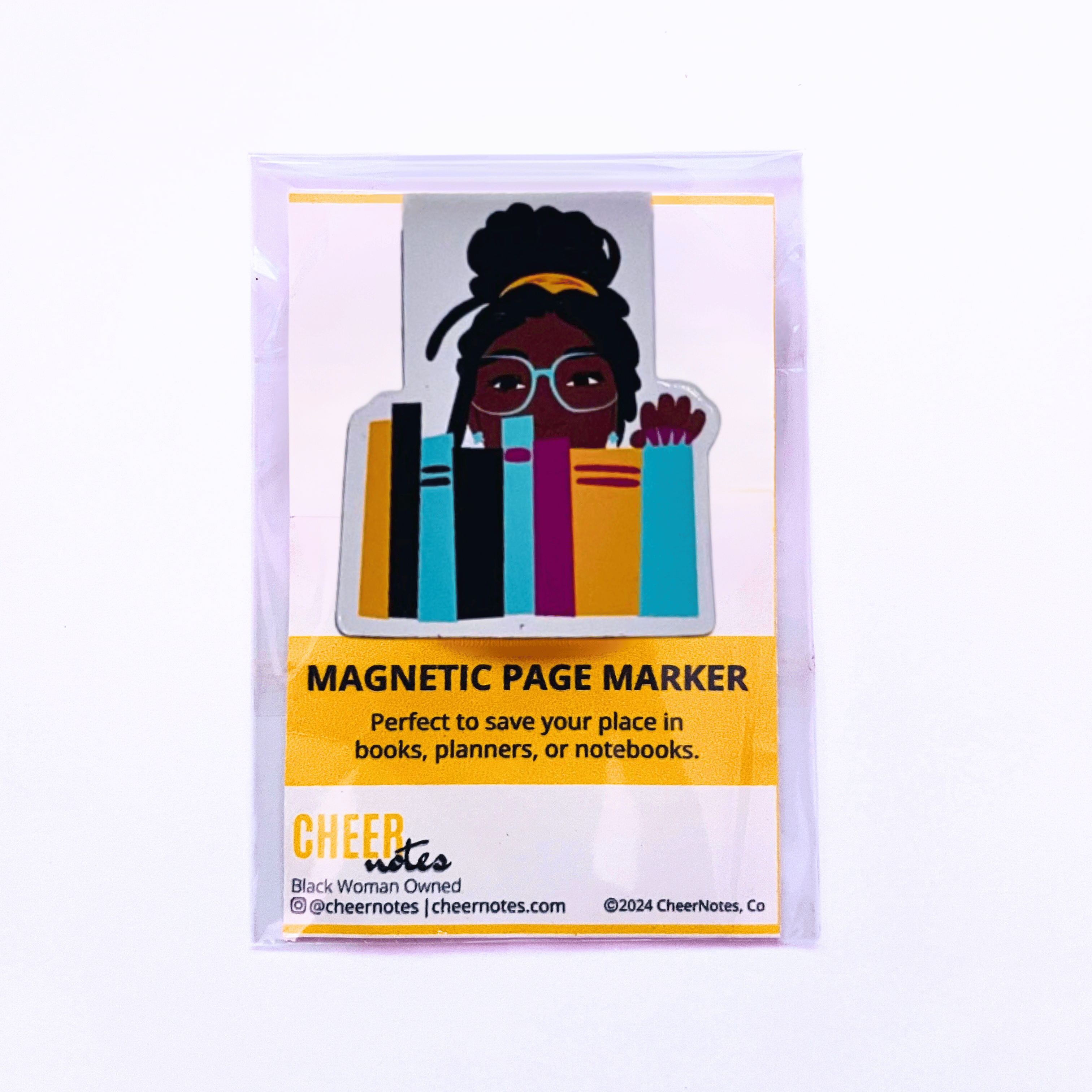 Bookshelf Magnetic Page Marker