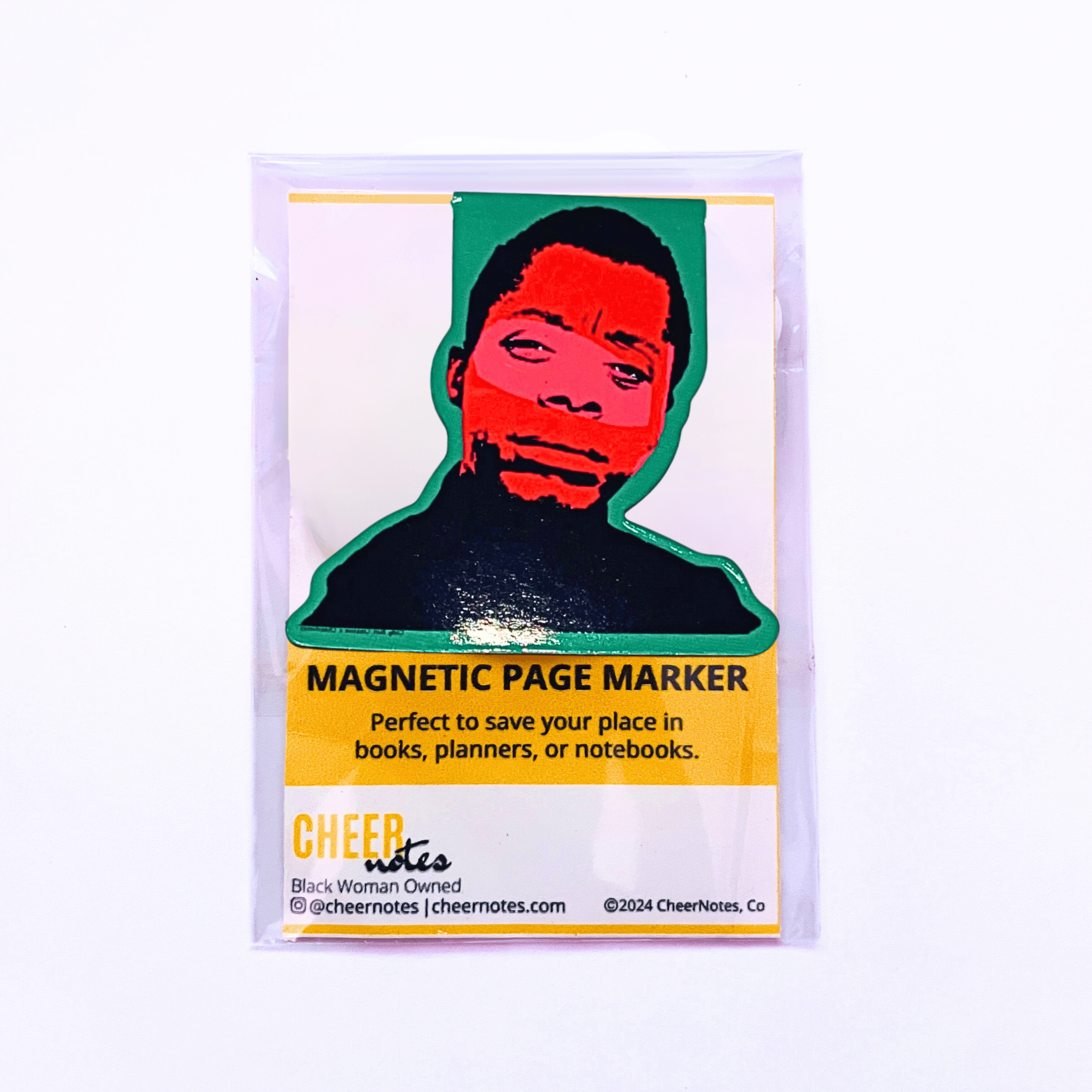 James Baldwin Magnetic Page Marker